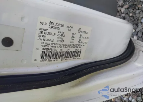 2007 Dodge Caravan Se из США, поврежденный, VIN 1D4GP25R47B115313